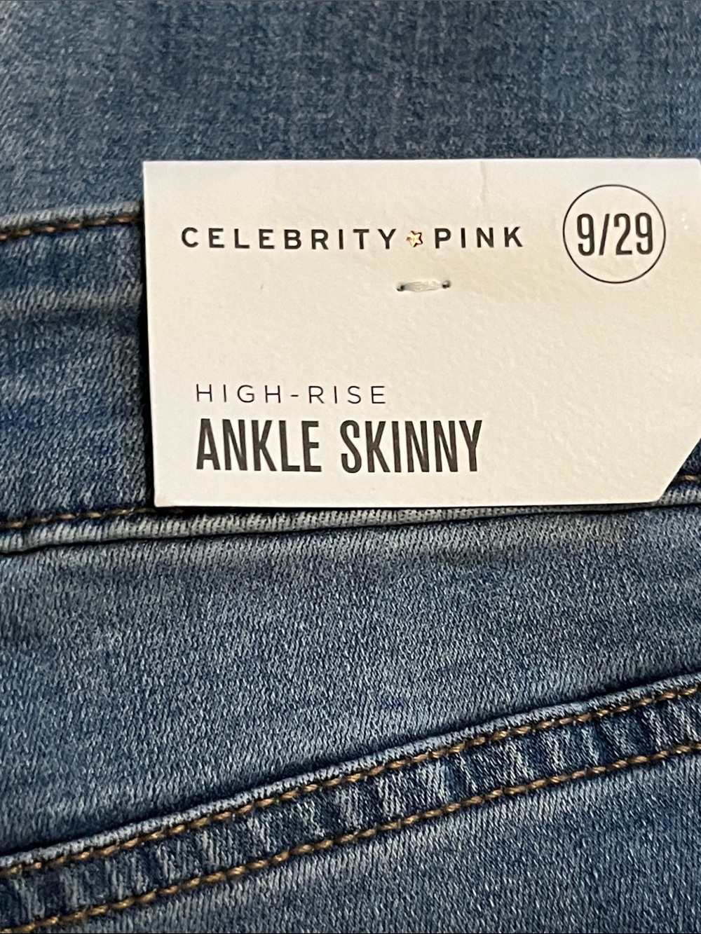 Celebrity Pink Light Blue Denim Jeans - Picture 5 of 7